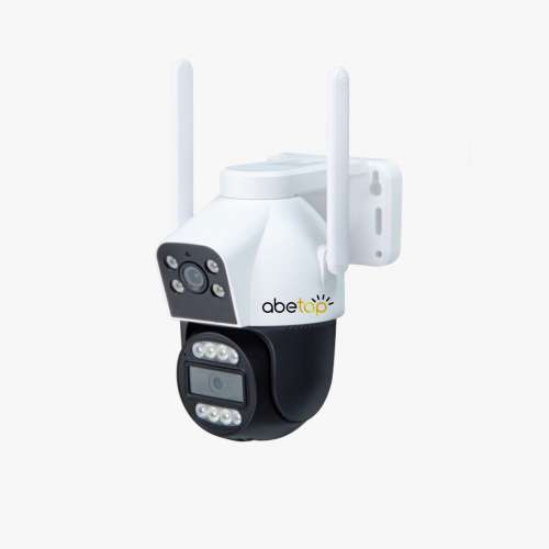  كاميرا صوت_ صورة IP abetap ثنائية العدسة بدقة 3 ميجابكسل مع واي فاي 